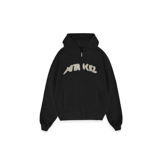 METRICKZ ZIP JACKE BLACK